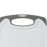 3Pcs Set Plastic Cutting Boards for Kitchen Non-slip Chopping Boards White