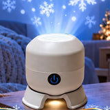 Rechargeable USB Rotating Christmas LED Projection Light Style 2
