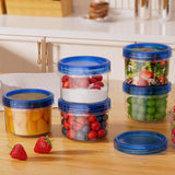 6PCS 500ml Food Storage Containers – Reusable Meal Prep Boxes Microwave & Freezer Safe
