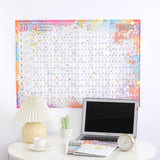2024 Poster Calendar 365 Days Calendars Yearly Planner Schedule Calendar Style 2