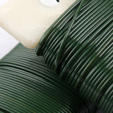4 Roll 0.7mm Green Floral Wire Rolls for Christmas Wreath Crafts