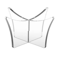 10 Pack Acrylic Ball Display Stand Clear Sports Ball Holder for Basketball and Football