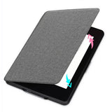 PU Leather Smart Cover Case with Auto Sleep and Wake for Kindle Paperwhite 12th 7-Inch - Grey