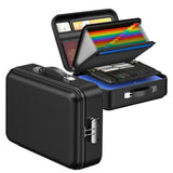 Fireproof Document Box – Hard Case File Organizer with Mechanical Lock