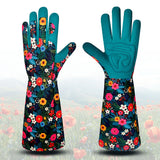Pair of Gardening Gloves for Women Thorn Proof Long Garden Gloves