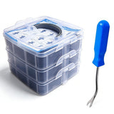 625 PCS Car Trim Clip Fastener Kit 16 Sizes with Tool and Box