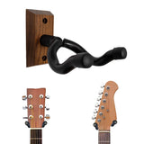 2Pcs Set Guitar Wall Mount Hangers Rotatable Yoke Guitar Display Holders for Acoustic Electric Guitar Bass Banjo