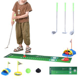 Golf Club Set Mini Golf Practice Play Game Educational Outdoor Toy