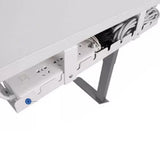 Under Desk Cable Management Tray Wires Tidy Organizer for Office and Home White