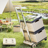 Folding Hand Truck  Portable Luggage Dolly Cart for Easy Moving