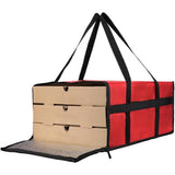 Delivery Bag Pizza Bags Insulated Thermal Hot Cold Food Storage Carrying Case Red