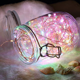 32M 300LEDs Solar String Light 8 Modes Outdoor Decorative Light for Garden Pathway Party Multicolor Light