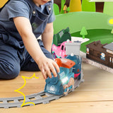 Toddler Electric Train Set – Magnetized Train Toy with Music Lights and Tracks