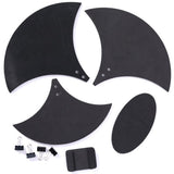 10Pcs Set Drum Mute Pads for Practice Drum Dampening Pads for Quiet Drum Practice for Home Studio