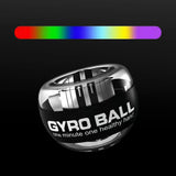 6 Colors LED Wrist Strength Training Ball Black