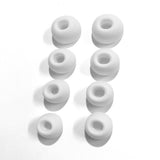 8 Pairs Silicone Ear Tips Compatible With AirPods Pro 1 and 2 Comfortable Replacement Ear Tips White