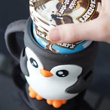 Reusable Ice Cream Pint Holder Sleeve Fits Standard Pint Containers