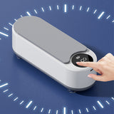 Ultrasonic Jewelry Cleaner Machine Portable for Rings Glasses Rechargeable Household Cleaning Device