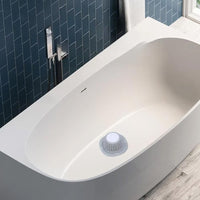 Silicone Bathtub Hair Catcher for Pop-Up and Standard Shower Drains