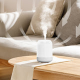 Ultrasonic Essential Oil Diffuser 250ML Small  Humidifiers with Night Light for Home Office Colorful Light