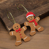 6Pcs Set Christmas Tree Hanging Pendant Xmas Decor Ornaments Style 1