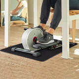 Non-Slip Ellipse Leg Exerciser Mat for Under-Desk Elliptical Workout Machines