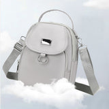 Small Crossbody Bag for Women – Mini Phone Purse with Shoulder Strap Gray