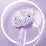 Cat Ear Electric Spray Hair Brush with One Click Cleaning Purple