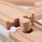 Wooden Train Set with Tracks – Expandable and Changeable for Girls and Boys 6 Years Old Style 1