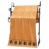 3Pcs Quick Absorbent Towels Soft Bamboo Fiber Home Bath Towel Washcloth Hand Towels Yellow