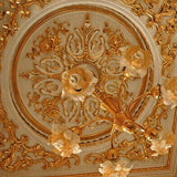 100Pcs Gilding Gold Silver Leaf Sheet Book Foil Paper Decorating Art Craft Gold