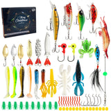 Advent Calendar Fishing – Christmas Countdown with 24 Days of Fishing Lures