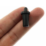 50PCS Plastic Spring Pivot Pins for Plantation Shutters Black