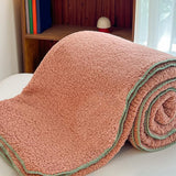 Sherpa Throw Blanket Winter Fuzzy Throws Cozy Blanket Pink