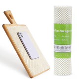 Non-Adhesive Drawer and Shelf Liner for Cabinets Beige