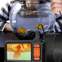 1080P 8mm Industrial Lens Endoscope 4.3Inch Screen Inspection Camera Borescope
