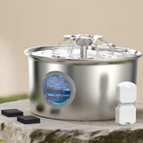 12 PCS Cat Water Fountain Filter Replacement for Stainless Steel Cat Fountain