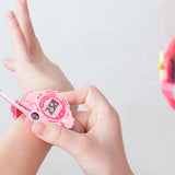 Rechargeable Kids Watch Walkie-talkie Remote Wireless Call Intercom Toy with Flashlight Kid Gift Pink