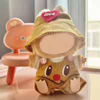 Mini Costume Set for 15cm LABUBU POP MART Doll Clothes Shoes Hats Kit Style 2