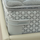 4Pcs Bed Sheet Holder Quilt Fixing Tool with 4 Retaining Strips Fits Most Mattress Grey
