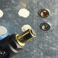 230Pcs Set Rivet Nuts Assortments Carbon Steel UNC Nutserts Rivnut Flat Head Insert Nut Assort