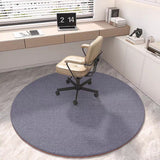 Anti Slip Round Chair Mat Floor Protector for Office Home Gray