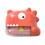 Automatic Bubble Machine Musical Dinosaur Bath Toy Red