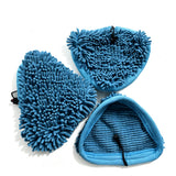 Chenille Mop Pad and Cloth Cover Compatible with H2O X5 Steam Mop