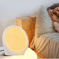 Adjustable SAD LED Phototherapy Light Mood Light Happy Table Lamp with Timer Setting