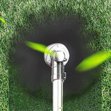 2 PCS 3 Tooth Lawn Mower Brush Cutter Blade with 25.4mm Center Hole