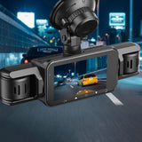 4-Channel Dash Cam Front Rear Left Right Car Camera with App Control and G-Sensor