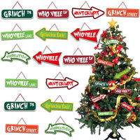16 PCS Christmas Ornaments for Christmas Tree Decor Xmas Party Supplies
