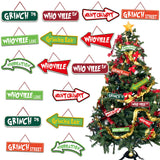 16 PCS Christmas Ornaments for Christmas Tree Decor Xmas Party Supplies