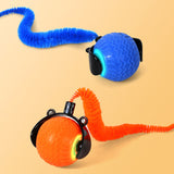 2Pcs Automatic Cat Rolling Ball Interactive Pet Toy with Multiple Motion Modes for Pet Cats Dogs